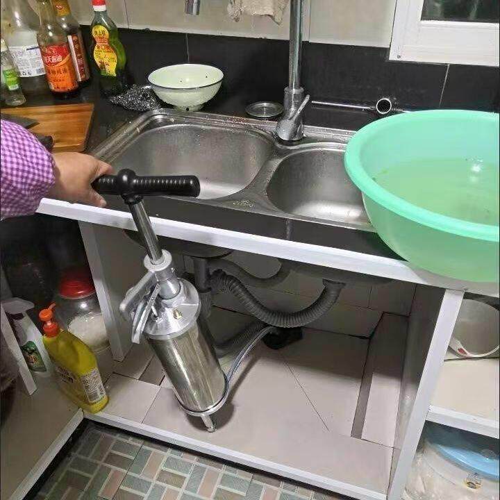 不锈钢气压家用马桶地漏下水管道厨房通厕所工具压通排水管道