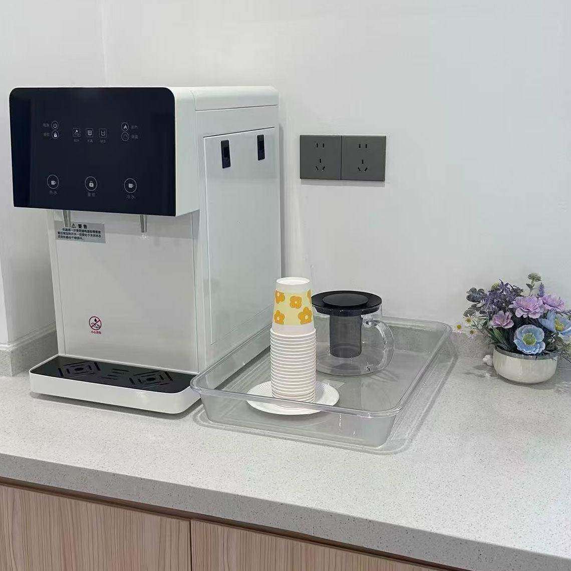 台面净饮机接水管饮水机反渗透直饮机冰热直饮机家用商用工厂直发