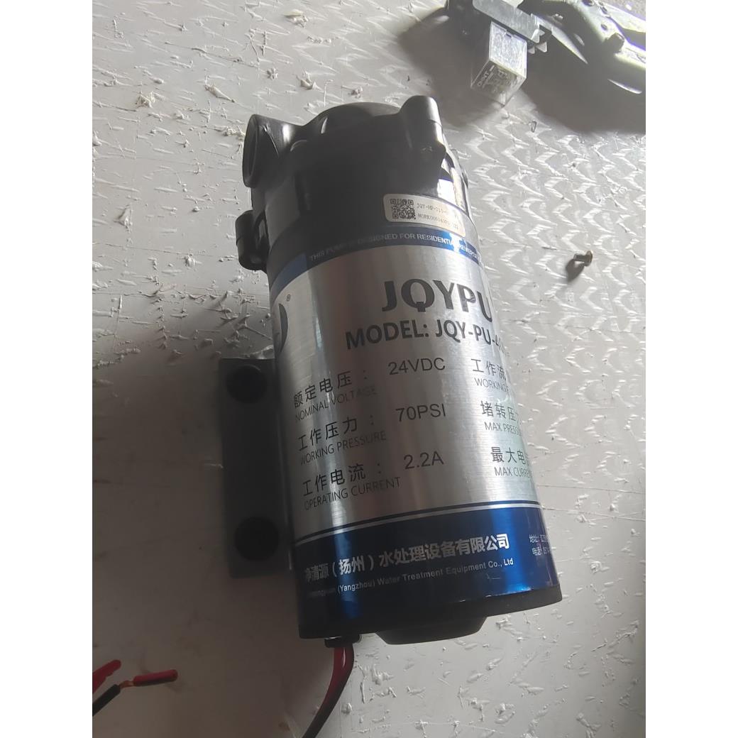 400G净水器隔膜增压水泵售水商用机专用24v净清源JQYPU反渗透配件