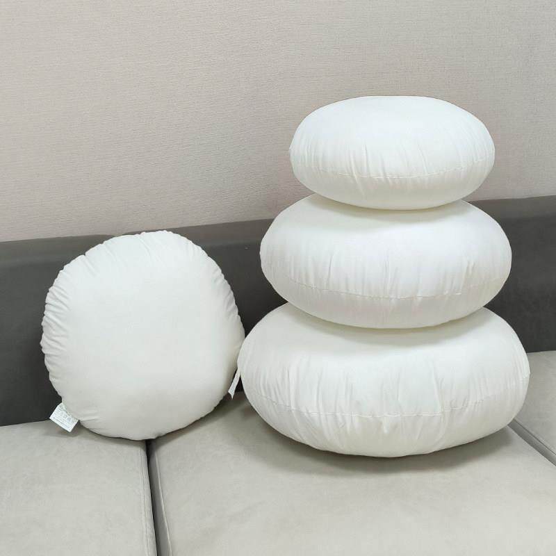 圆形枕芯沙发靠背内胆芯咕臣内胆填充物靠垫靠枕床头腰枕定制订做