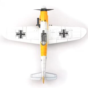 二战Bf109战斗机4D拼装1:48飞机模型儿童军事科教培训玩具乐加白