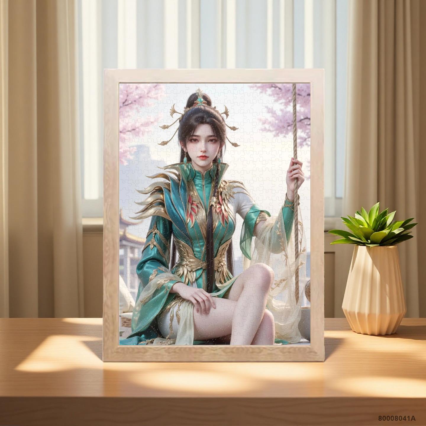 星辰变拼图周边木质带框1000片益智积木儿童玩具创意礼物送闺蜜