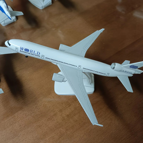 m+d11飞机模型20cm合金MD11联邦运输机带起落架仿真客机航模金属