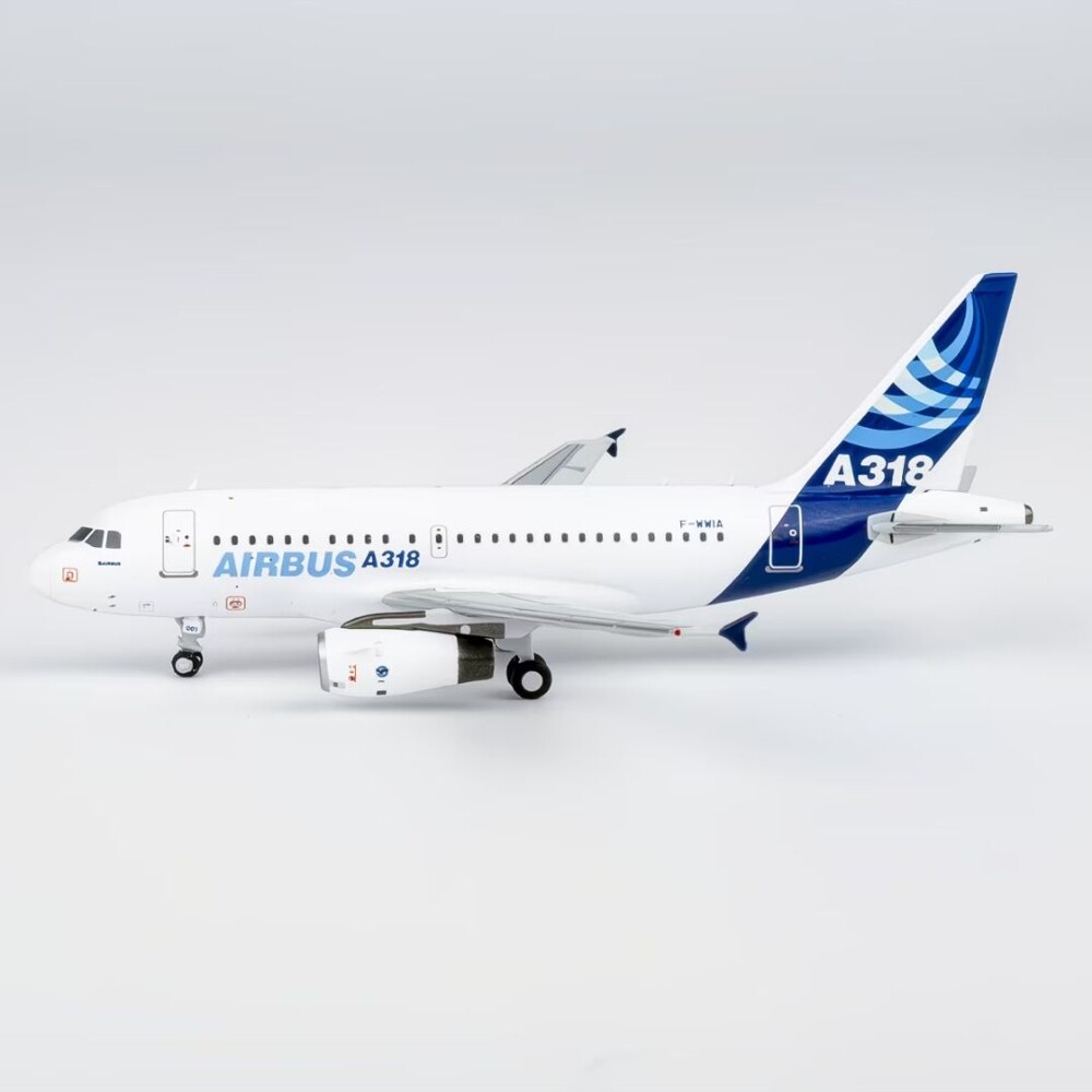 a318飞机模型NG 48018/48033 空客原厂1:400合金 A318-100 F-WWIA