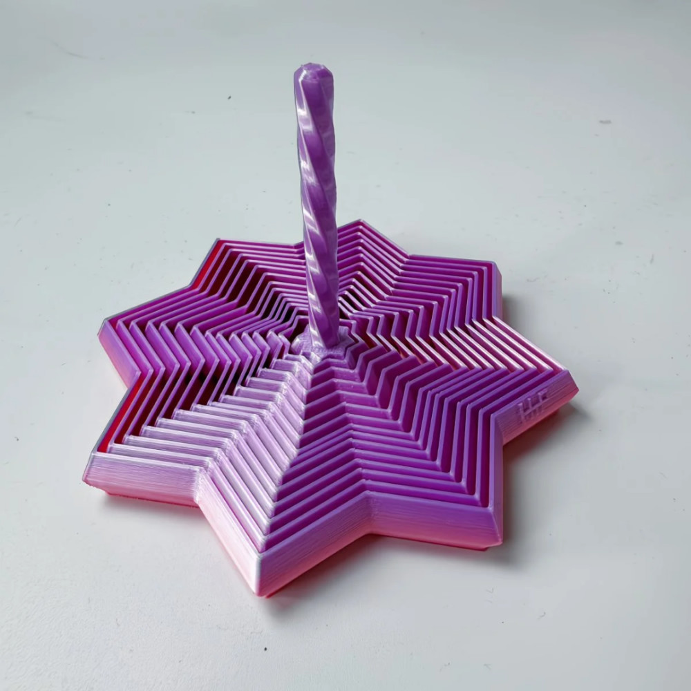 萝卜塔魔幻星3D打印螺旋叠叠益智解压玩具我的世界手办立体