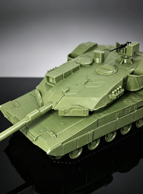 1\/35+豹2a81:35豹2a8德国主战坦克模型二战装甲车拼装3D打印军绿