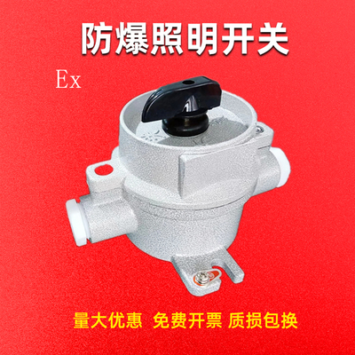 防爆照明开关220VSW-10铝合金