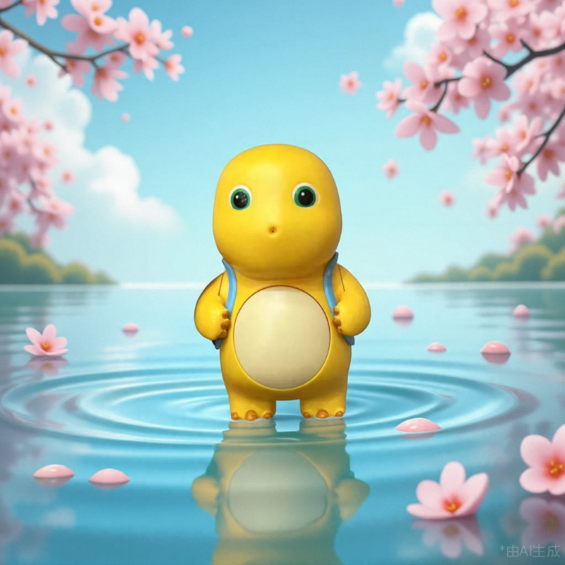 玩明糖奶龙小水枪喷水呲水枪