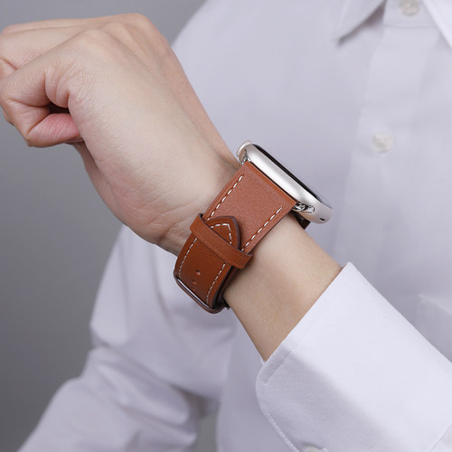 真皮iwatch苹果手表带