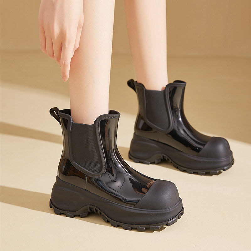 雨鞋女款时尚外穿网红软雨靴防水防滑厨房增高水鞋下雨天穿的胶鞋