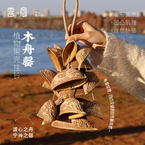 云愈天然植物果壳手摇铃治愈音