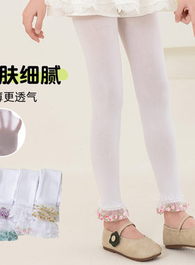 儿童紧身裤春夏丝袜透气