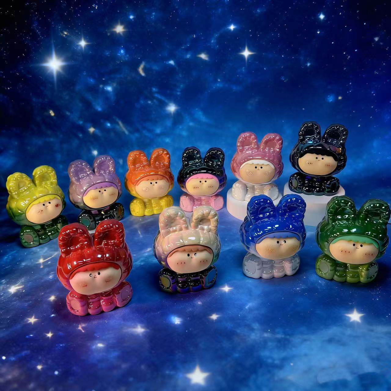 电镀超大莉莉丝 830 克 14cm 高10色办公室DIY摆件