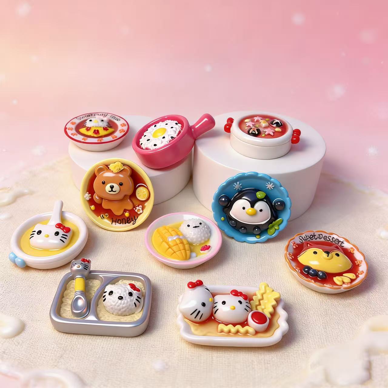 凯蒂猫饰品装饰摆件 2色办公室桌面摆件