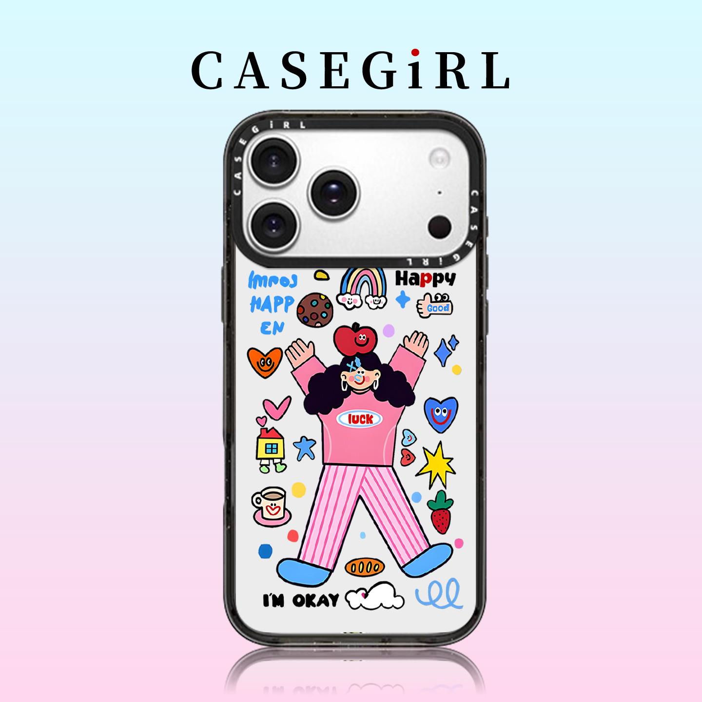 网红爆款同款巨好看苹果手机壳