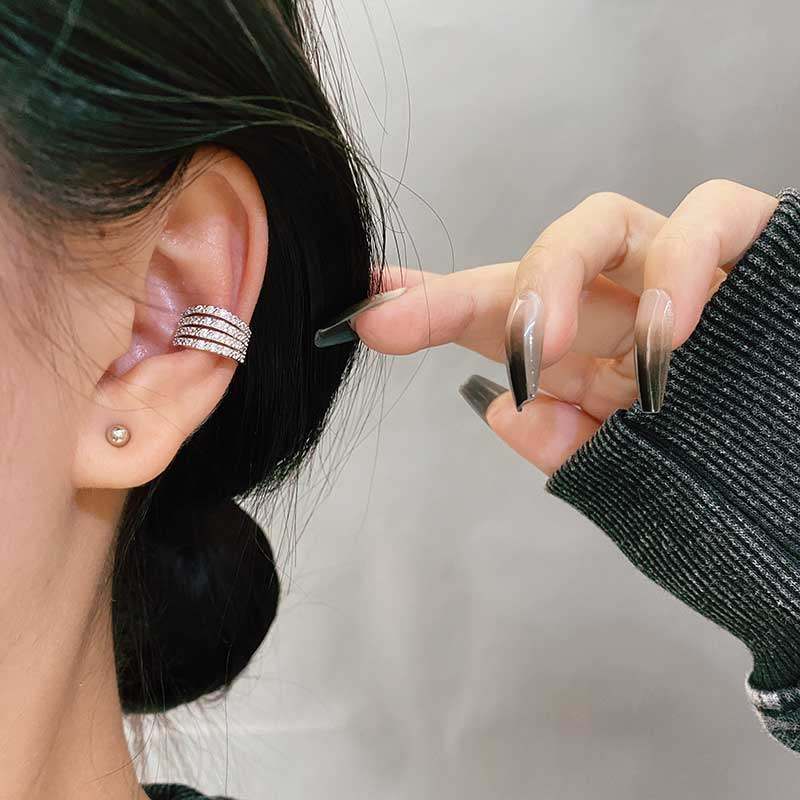 韩版冷淡风四层弧形耳骨夹耳夹小巧精致通勤百搭耳饰2025新款爆款,饰品/流行首饰/时尚饰品新,耳夹,淘宝优惠券,粉丝福利购,淘宝优惠卷