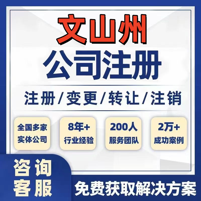 文山麻栗坡丘北公司个体注册营业执照办理工商税务注销股权变更