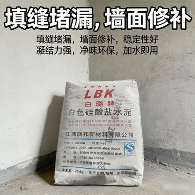 白璐牌白水泥325防水墙刷