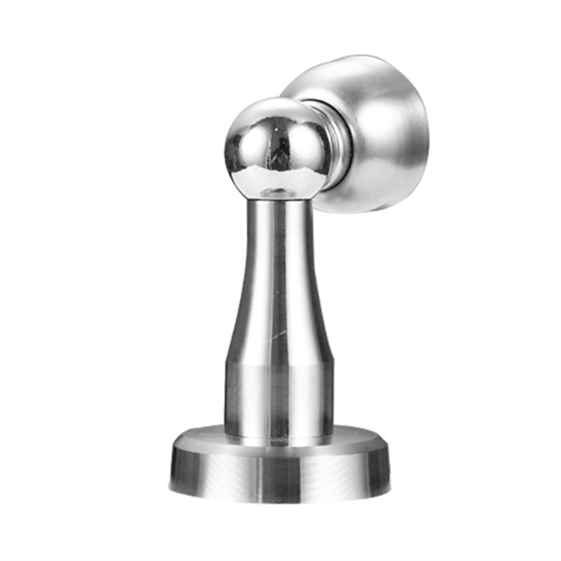 加厚门吸强磁不锈钢公寓防撞卧室家装地墙吸非免打孔门顶五金防锈