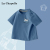 [100% Cotton]Funny Little Monster/Blue