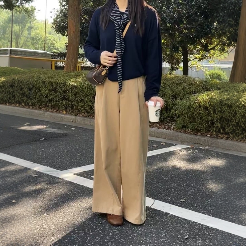 日常休闲慵懒穿搭一整套装女ins