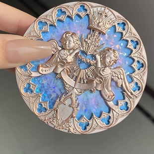 美神降临花知晓小天使浮雕高光粉偏光哑光珠光脸部提亮立体眉骨