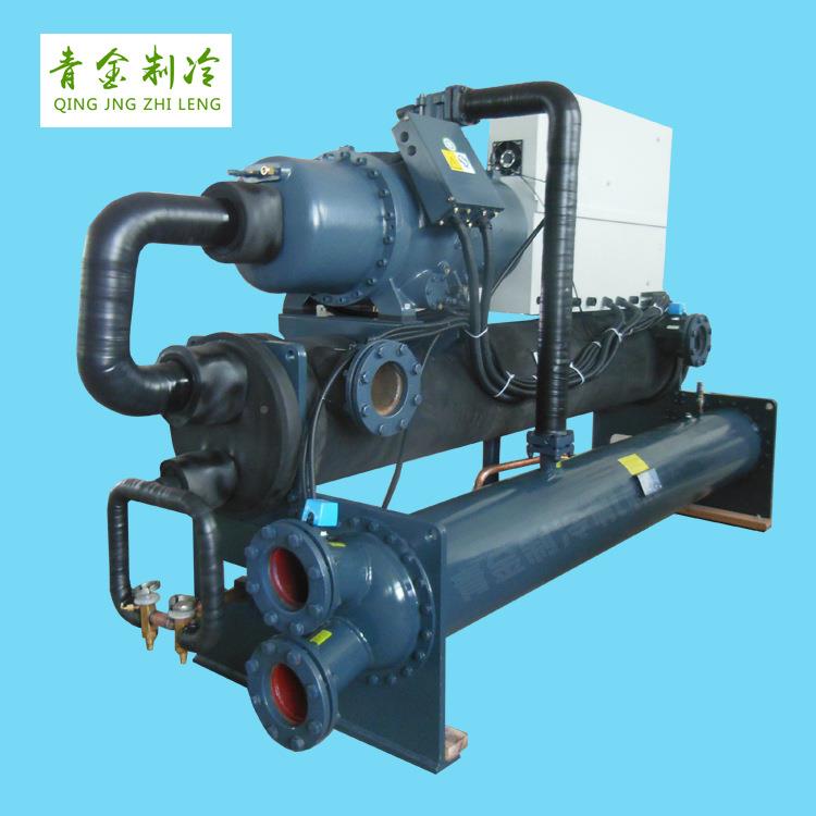 工出口色列螺杆式冷以水机 沙阿QX-280WS拉伯水冷式特螺杆冷水代