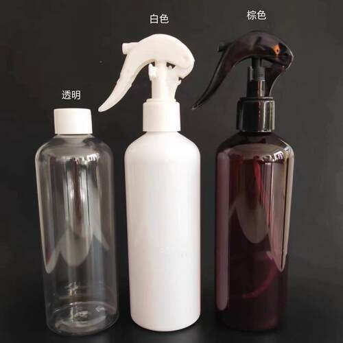 30小0ml喷瓶消毒p液除螨喷雾雾瓶茶色白BJY色透明圆肩et老鼠喷雾