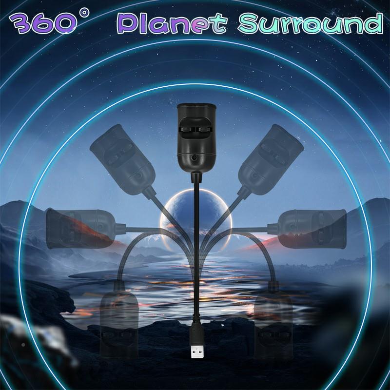 球投影灯星氛围灯网红背景日落球创意l809月o灯go迎宾灯星空投影