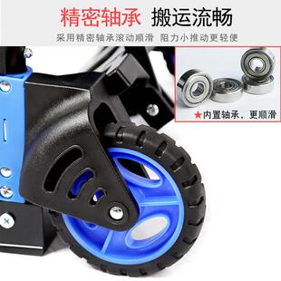 彬家26用折叠平板车拉车购物车手搬运拉车小推车牛拖车货便携手推