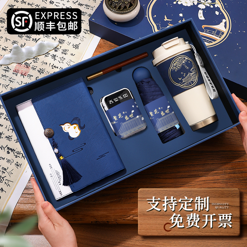 高档国潮礼品礼盒套装实用纪念品