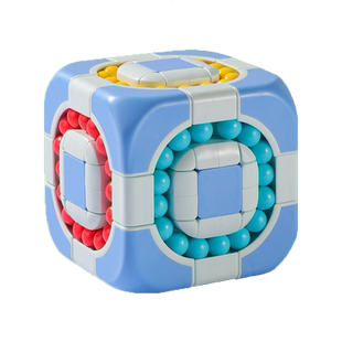 三阶魔方滚珠盘魔团二四儿童益智玩具几何魔方块智力开发解压男孩