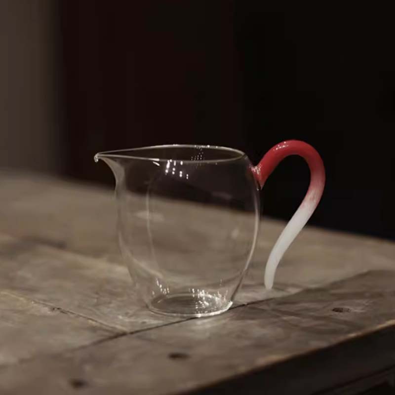 禾器同款淡然玻璃公道杯耐热茶海分茶器茶具泡茶配件草堂公杯