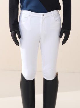 AYM爱跃马 | Partial系列男士纯色马裤 点阵式新胶印训练比赛下装