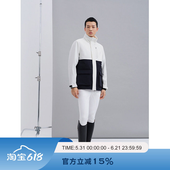 AYM爱跃马 | Daily系列男士拼色羽绒服 秋冬防风外套简约百搭上衣