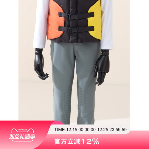 爱跃马儿童半胶马裤点阵式新胶印