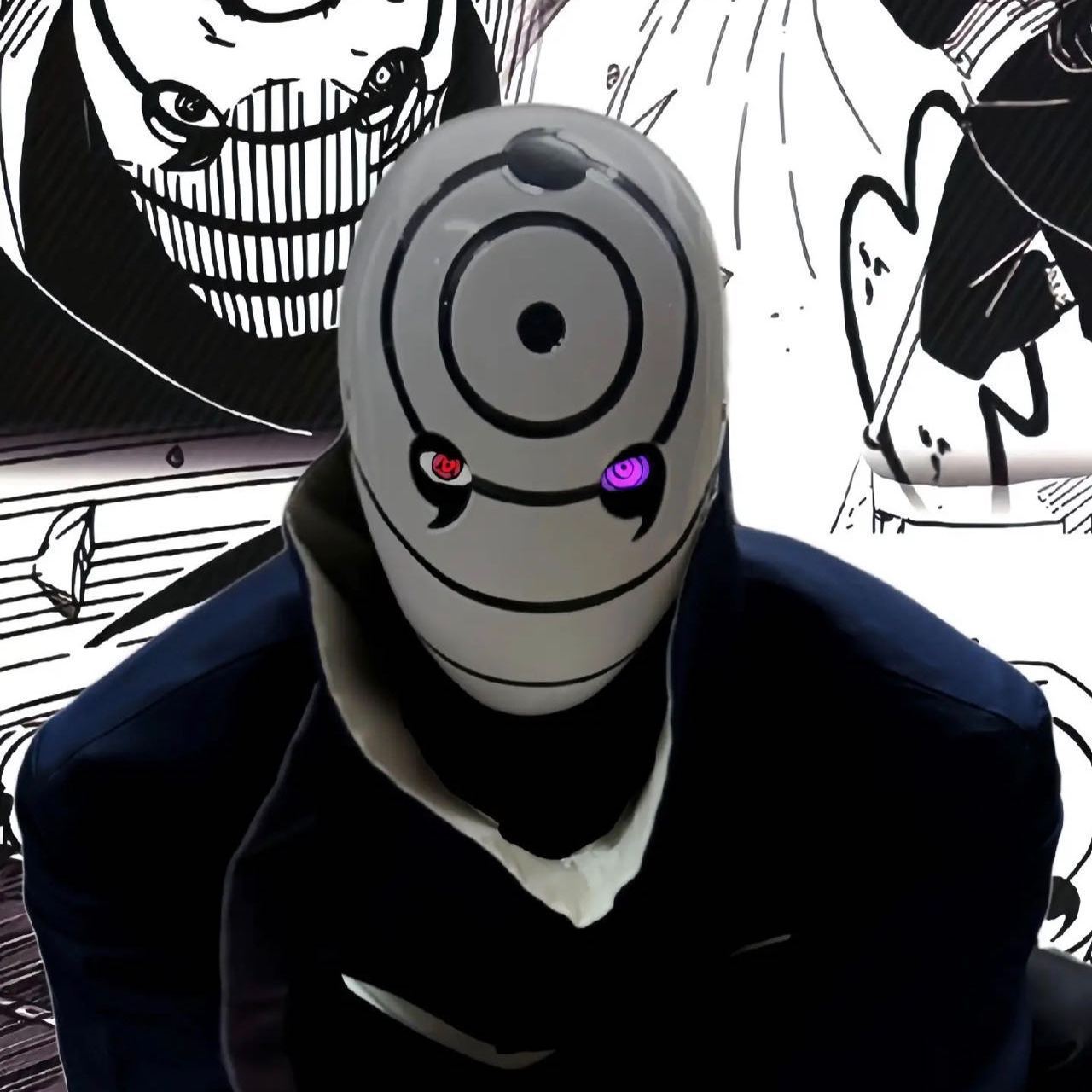 白面具cos服火影忍者带土