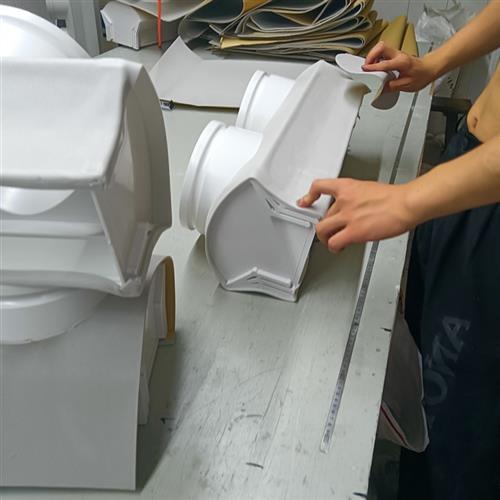 中央空调出风口格栅 风管机出风口导风管 分风口 圆形出风口方转