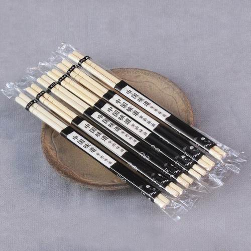 一次性筷子22竹筷双生筷方便筷快餐小吃打包外送商用圆筷卫生筷