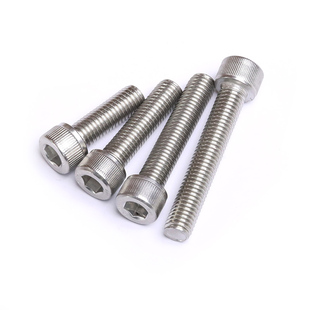 304不锈钢内六角螺丝钉圆柱杯头螺栓DIN912M1.4M2M3M4M5M6M8 M20
