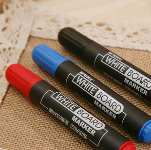 （6支）晨光MG-2160白板笔 易擦干净办公教学培训会议演示板报