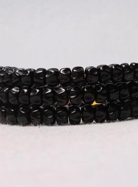 2026天然印尼椰蒂百香籽手链手串108颗手工雕刻椰蒂手串厂家