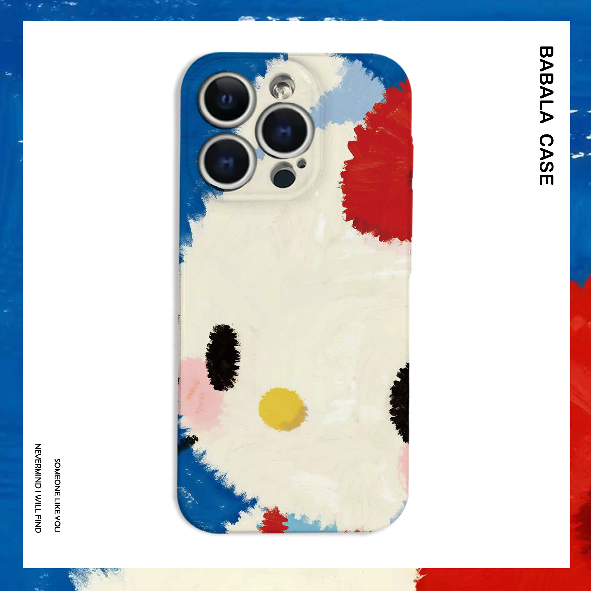 艺术油画怼脸凯蒂猫菲林二合一手机壳适用苹果17nova14华为p70mate60小米15opporeno14vivo荣耀300iPhone16