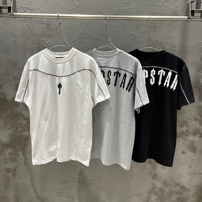 TRAPSTAR美潮字母T刺绣字母短袖