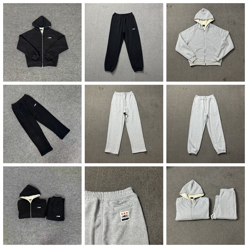 Corteiz恶魔岛简约刺绣字母美潮高街宽松开衫连帽卫衣休闲裤套装,男装,休闲运动套装,淘宝优惠券,粉丝福利购,淘宝优惠卷