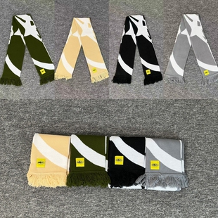 Corteiz恶魔岛围巾欧美明星男女同款保暖透气休闲时尚潮流街头潮