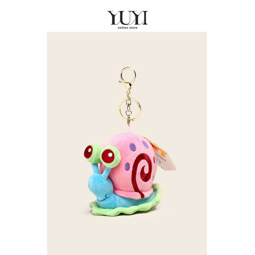 YUYI正版海绵宝宝小蜗书包包挂件