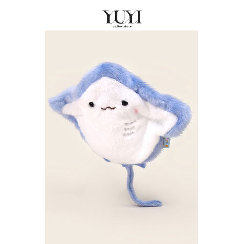 YUYI原创海洋魔鬼鱼丑萌公仔掌中宝毛绒玩偶桌面摆件儿童娃娃礼物