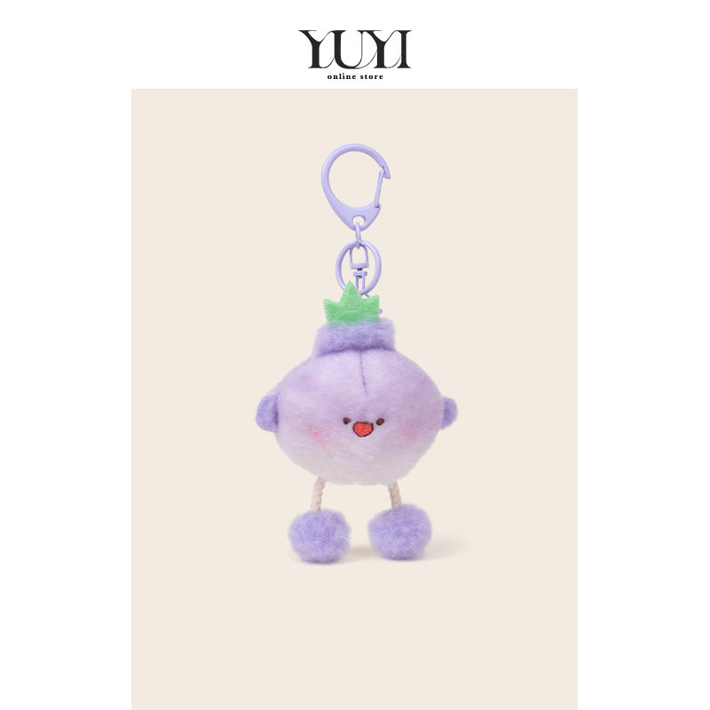 YUYI原创紫色抽拉蔬菜大蒜毛绒公仔书包包挂件车钥匙扣玩偶包挂饰,服饰配件/皮带/帽子/围巾,包挂件,淘宝优惠券,粉丝福利购,淘宝优惠卷