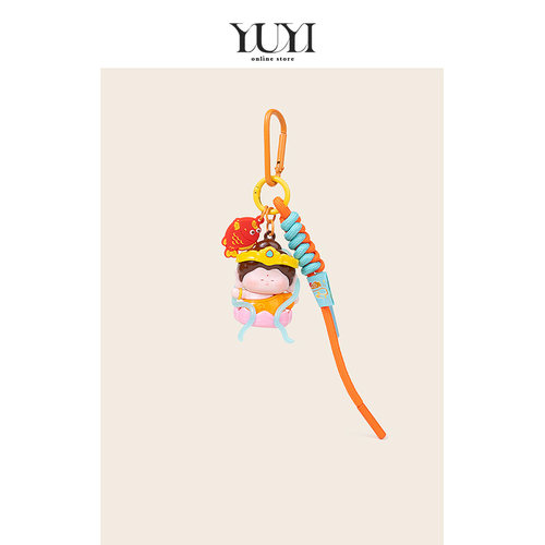 YUYI莲花小佛钥匙扣挂件祈福礼物